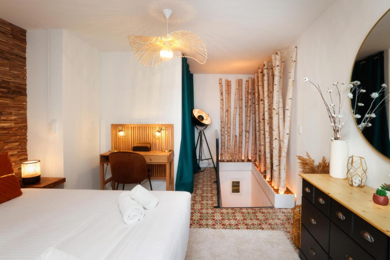 Апартаменты Le Cocon De La Cite - Parking Au Pied De La Cite Каркассон Экстерьер фото